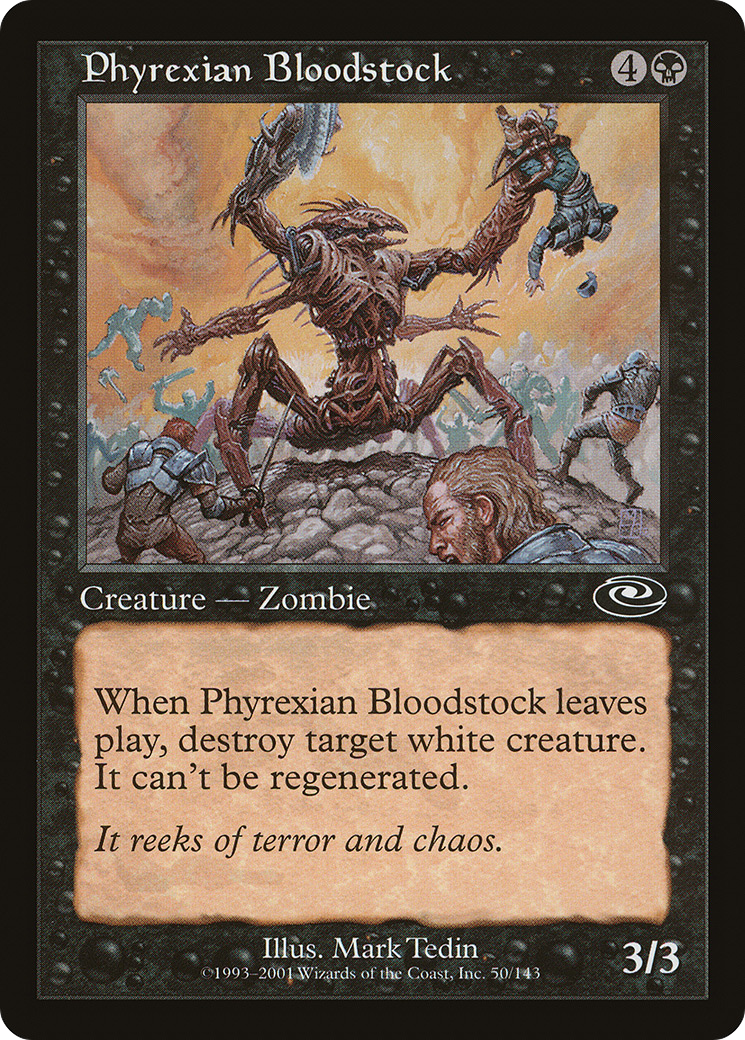 Image of Phyrexian Bloodstock (PLS-050) - Planeshift