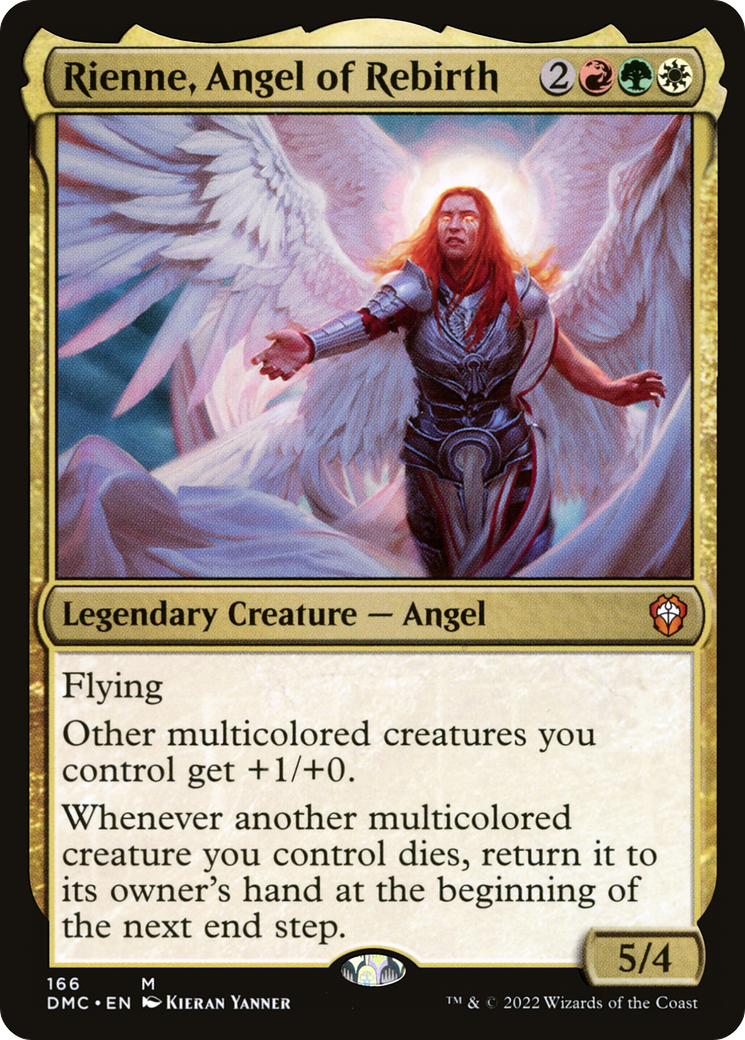 Image of Rienne, Angel of Rebirth (DMC-166) - Dominaria United Commander
