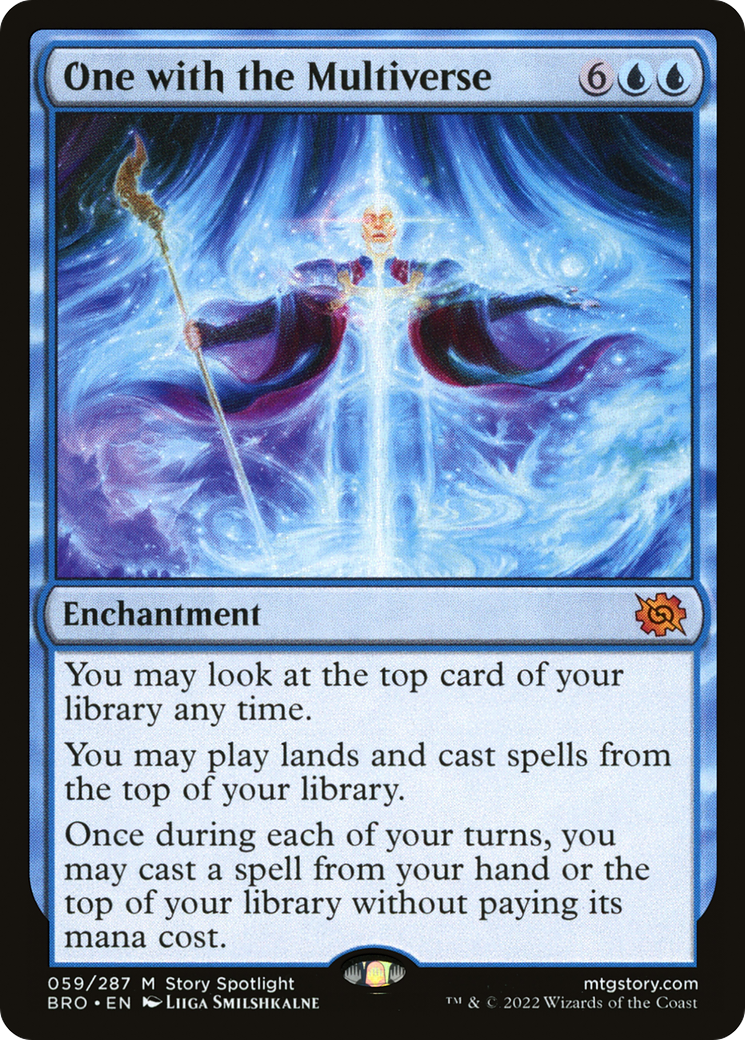 Image of One with the Multiverse (BRO-059) - The Brothers' War Foil