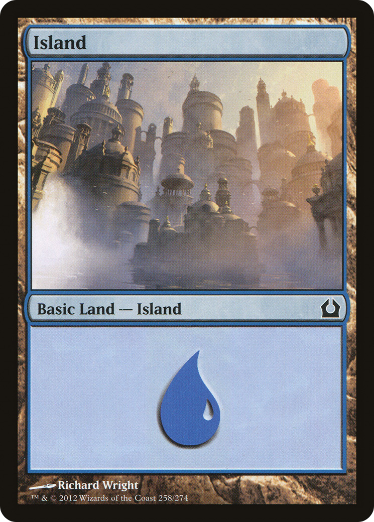 Image of Island (258) (RTR-258) - Return to Ravnica