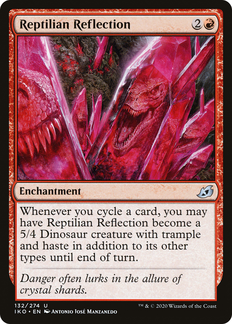 Image of Reptilian Reflection (IKO-132) - Ikoria: Lair of Behemoths