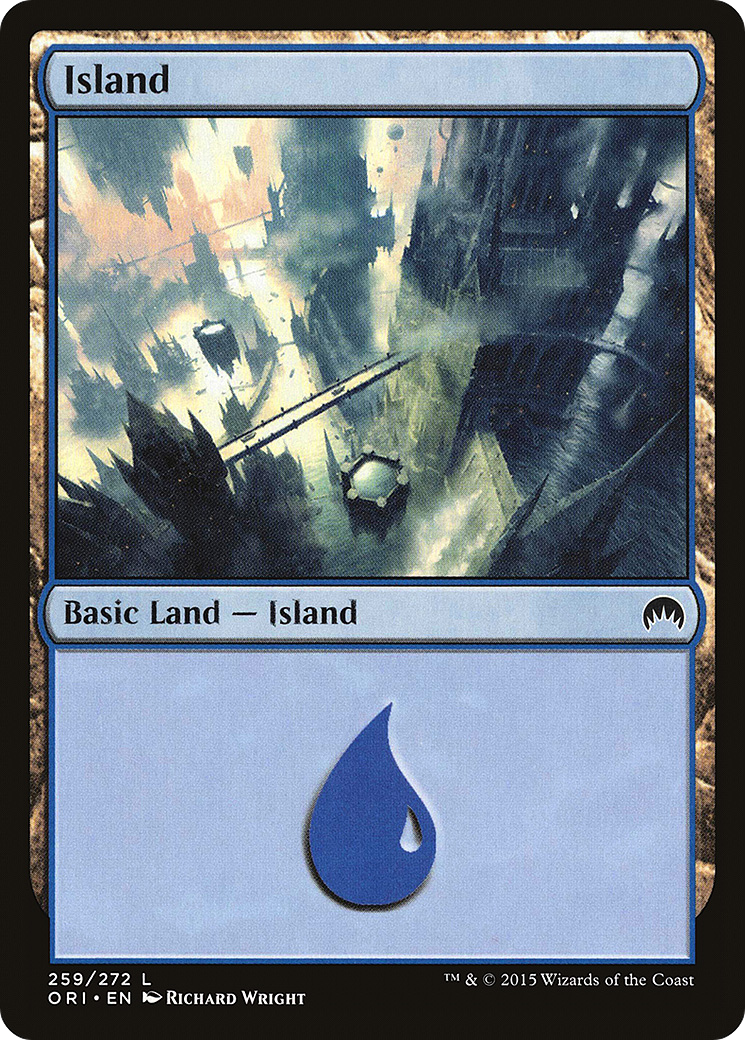Image of Island (259) (ORI-259) - Magic Origins