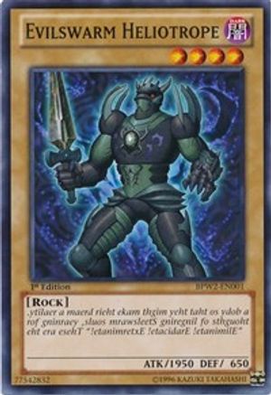 Image of Evilswarm Heliotrope (BPW2-EN001) - Battle Pack 2: War of the Giants Round 2 1st Edition