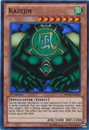 Image of Kazejin (BPW2-EN004) - Battle Pack 2: War of the Giants Round 2 1st Edition