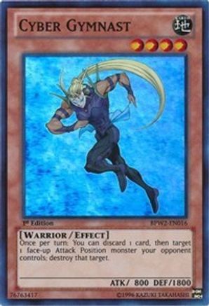 Image of Cyber Gymnast (BPW2-EN016) - Battle Pack 2: War of the Giants Round 2 1st Edition