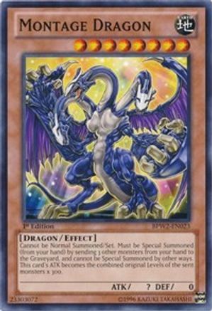 Image of Montage Dragon (BPW2-EN023) - Battle Pack 2: War of the Giants Round 2 1st Edition