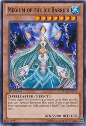 Image of Medium of the Ice Barrier (BPW2-EN031) - Battle Pack 2: War of the Giants Round 2 1st Edition