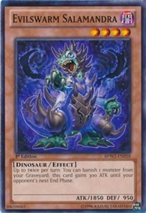 Image of Evilswarm Salamandra (BPW2-EN058) - Battle Pack 2: War of the Giants Round 2 1st Edition