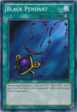 Image of Black Pendant (BPW2-EN068) - Battle Pack 2: War of the Giants Round 2 1st Edition