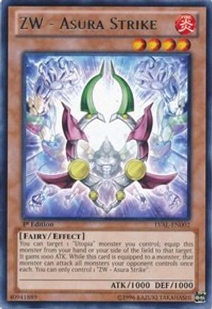 Image of ZW - Asura Strike (LVAL-EN002) - Legacy of the Valiant 1st Edition