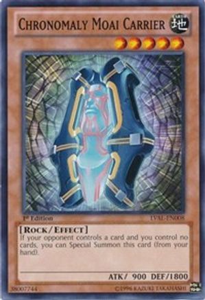 Image of Chronomaly Moai Carrier (LVAL-EN008) - Legacy of the Valiant Unlimited