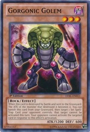Image of Gorgonic Golem (LVAL-EN011) - Legacy of the Valiant Unlimited