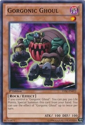 Image of Gorgonic Ghoul (LVAL-EN013) - Legacy of the Valiant 1st Edition