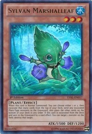Image of Sylvan Marshalleaf (LVAL-EN017) - Legacy of the Valiant 1st Edition