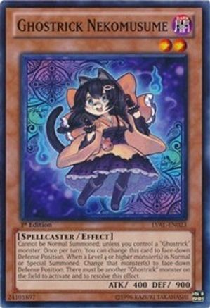 Image of Ghostrick Nekomusume (LVAL-EN023) - Legacy of the Valiant Unlimited