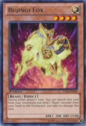 Image of Bujingi Fox (LVAL-EN029) - Legacy of the Valiant Unlimited