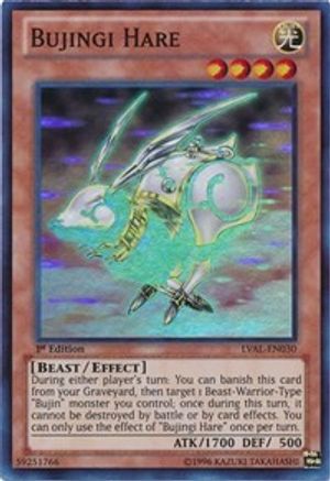 Image of Bujingi Hare (LVAL-EN030) - Legacy of the Valiant Unlimited