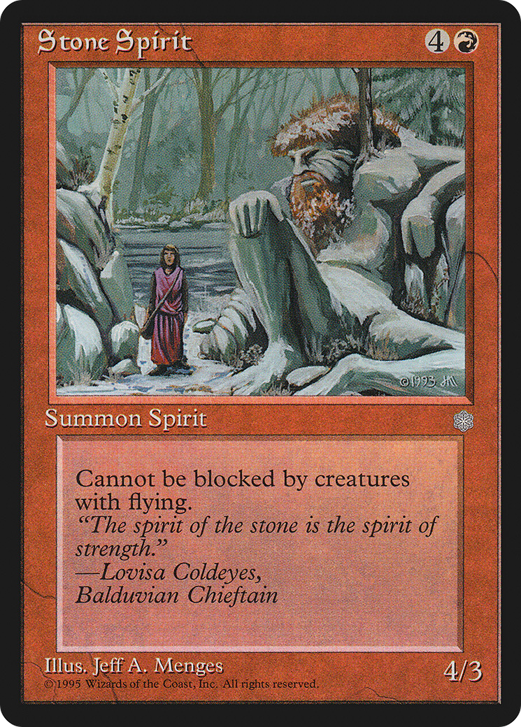Image of Stone Spirit (ICE-) - Ice Age