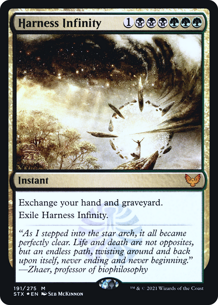 Image of Harness Infinity (PRE-191) - Strixhaven: School of Mages Promos Foil