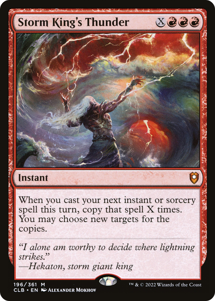 Image of Storm King's Thunder (CLB-196) - Commander Legends: Battle for Baldur's Gate