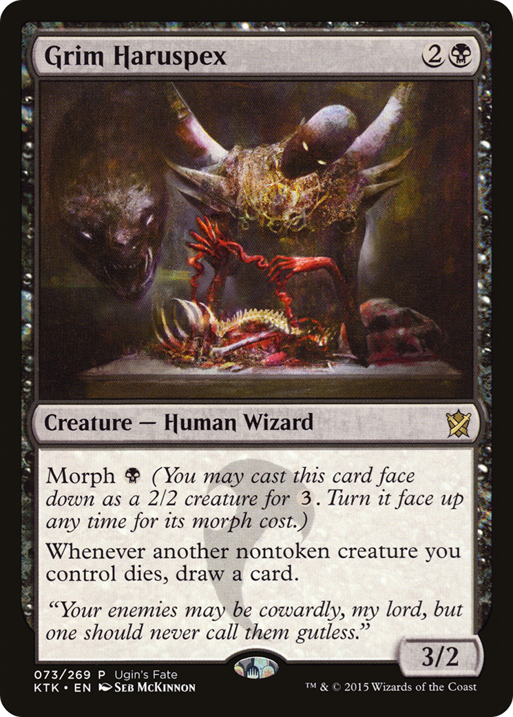 Image of Grim Haruspex (FRF_UGIN-073) - Ugin's Fate