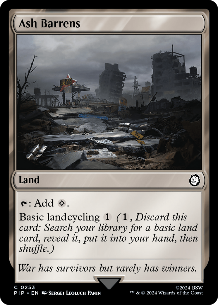 Image of Ash Barrens (PIP-253) - Fallout