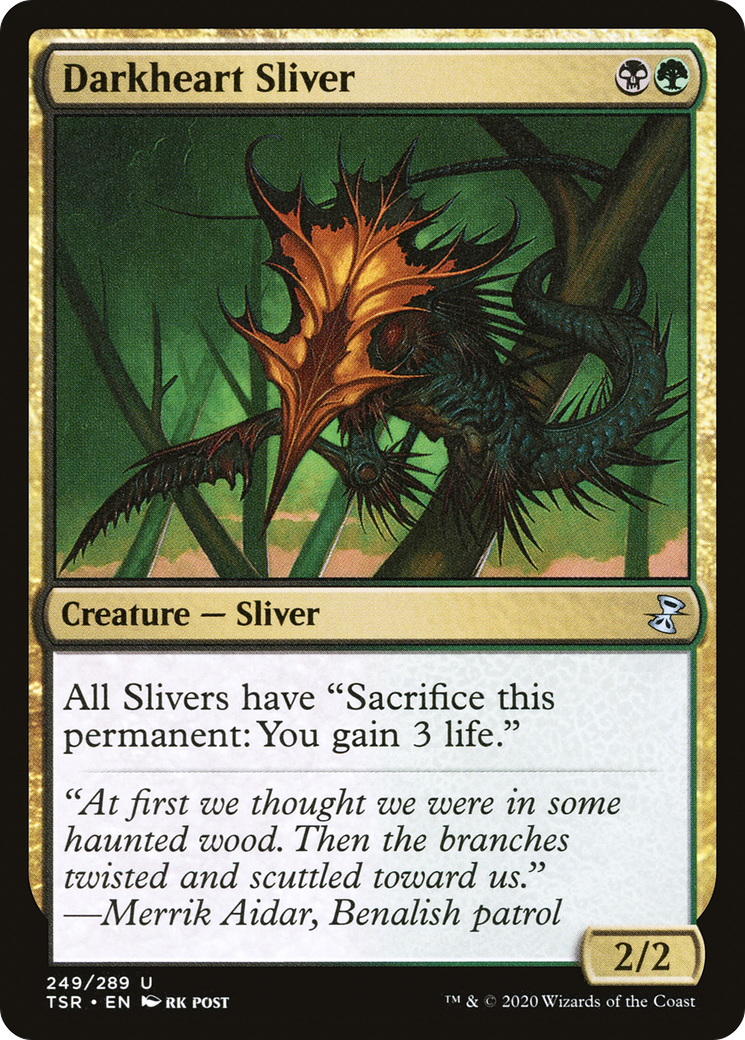 Image of Darkheart Sliver (TSR-249) - Time Spiral Remastered
