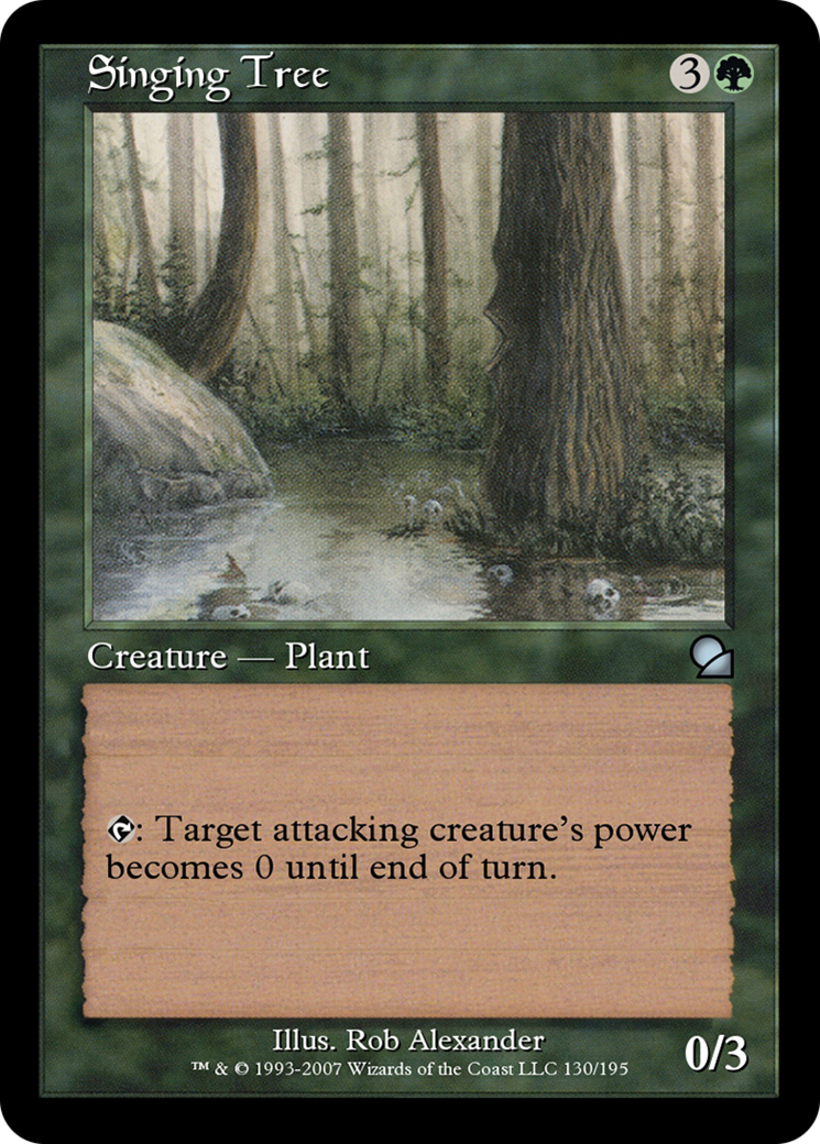 Image of Singing Tree (ME1-130) - Masters Edition Foil