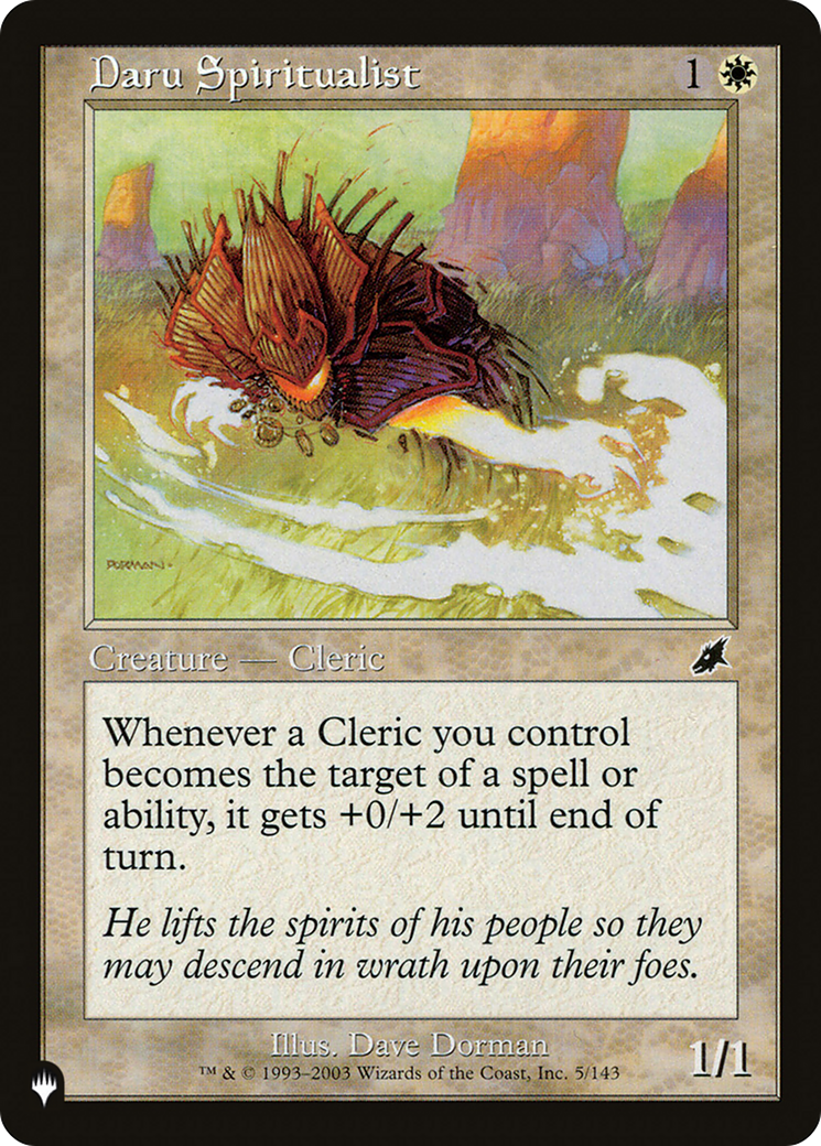 Image of Daru Spiritualist (LIST-SCG-5) - The List