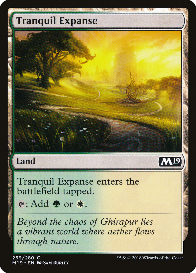 Image of Tranquil Expanse (M19-259) - Core Set 2019 Foil