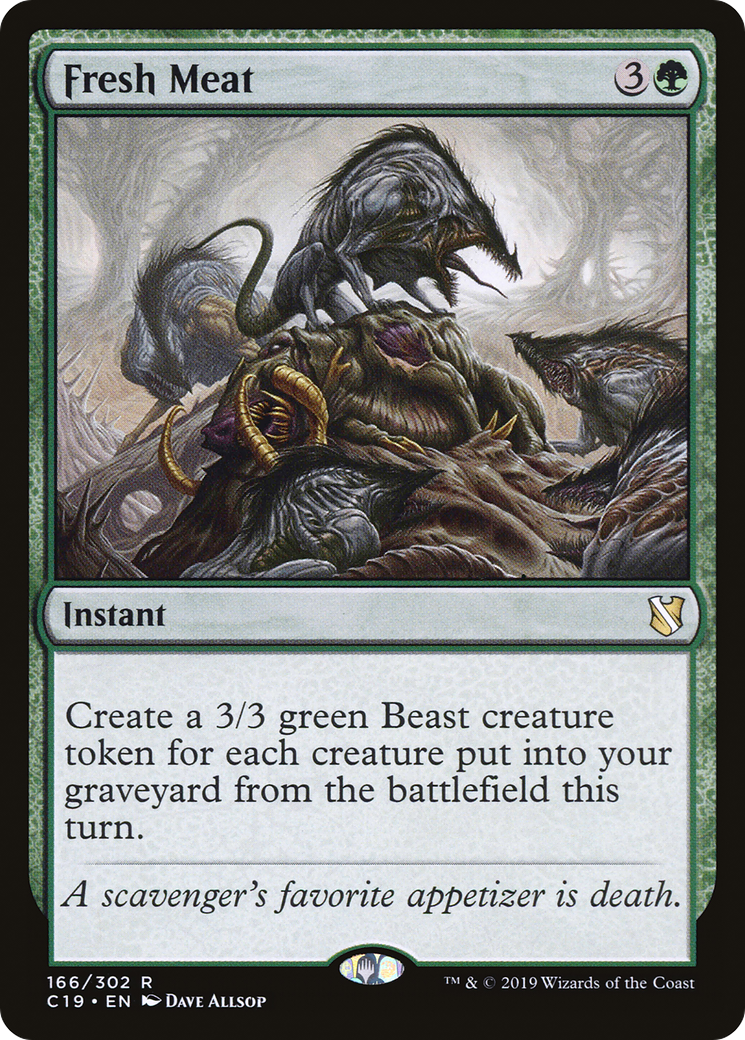 Image of Fresh Meat (C19-166) - Commander 2019