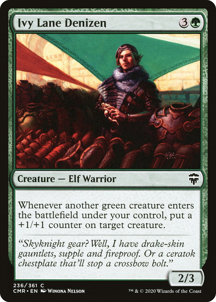 Image of Ivy Lane Denizen (CMR-236) - Commander Legends