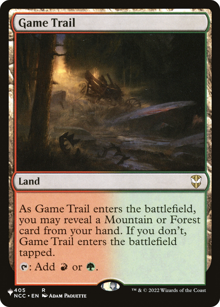Image of Game Trail (LIST-NCC-405) - The List
