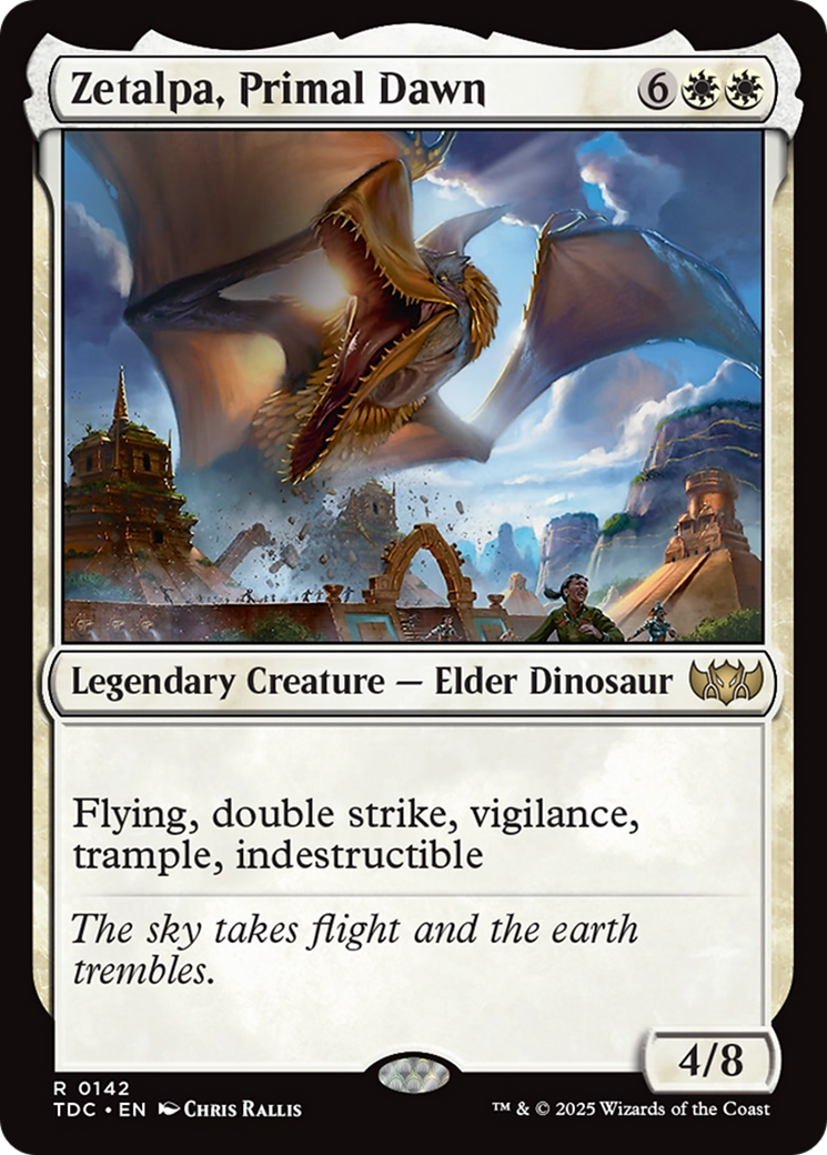 Image of Zetalpa, Primal Dawn (TDC-142) - Commander: Tarkir: Dragonstorm