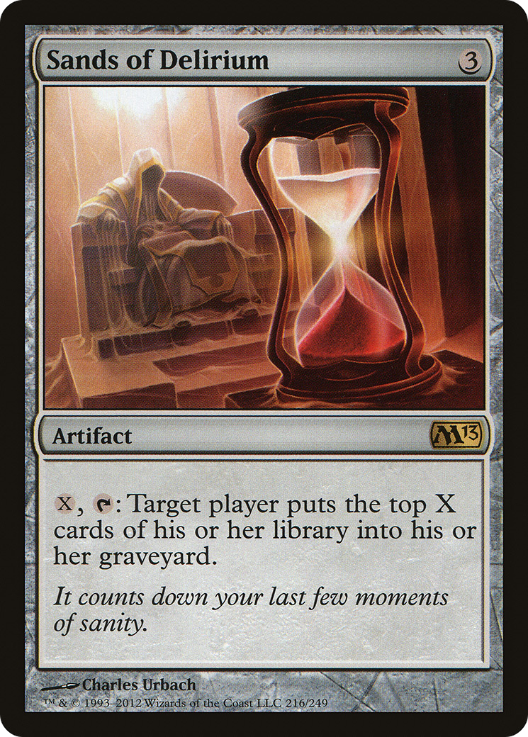 Image of Sands of Delirium (M13-216) - Magic 2013 Foil