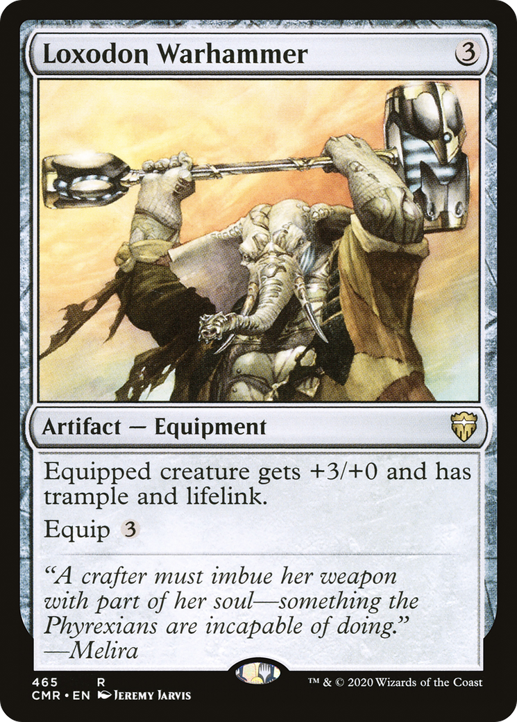 Image of Loxodon Warhammer (CMR-465) - Commander Legends