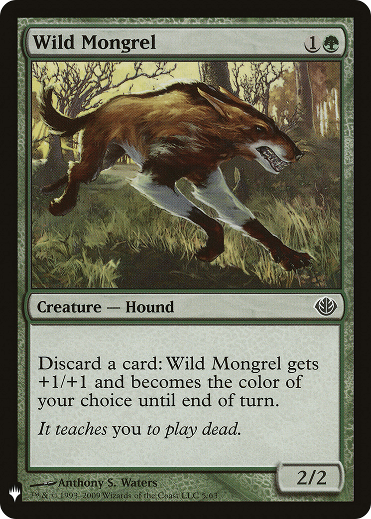 Image of Wild Mongrel (LIST-DDD-5) - The List