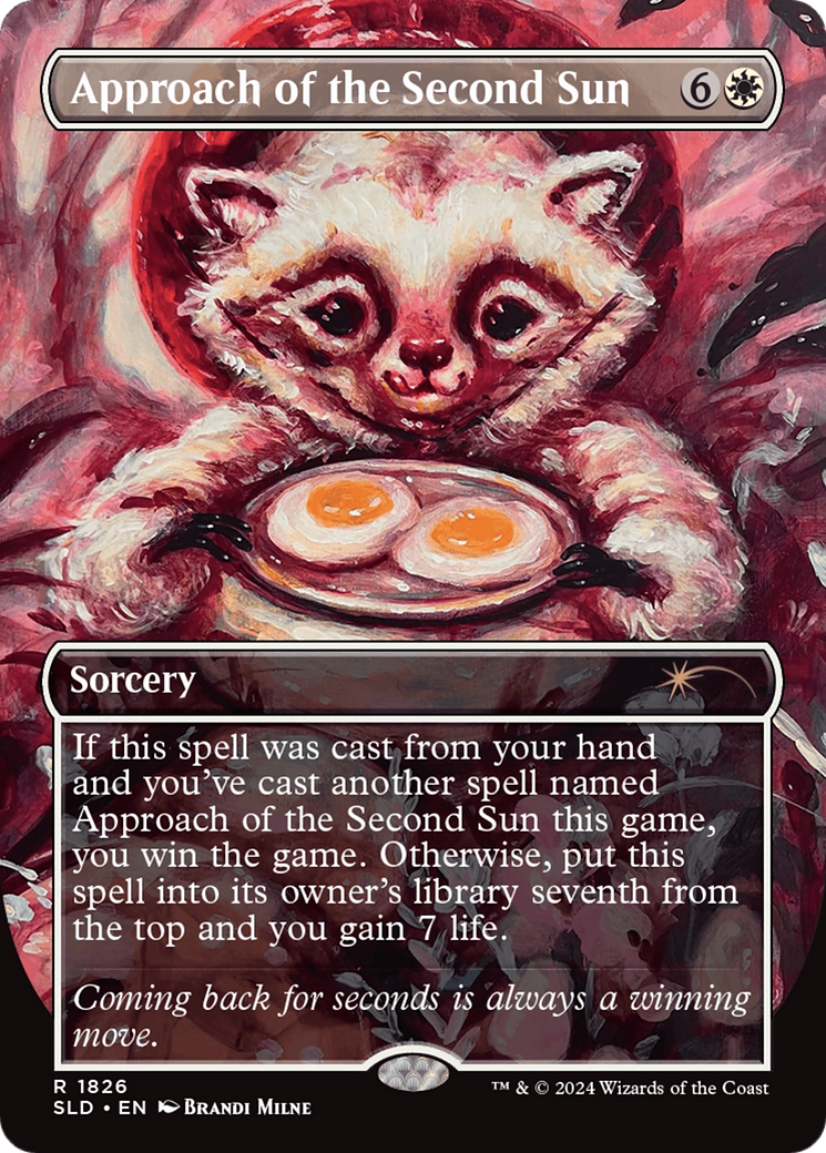 Image of Approach of the Second Sun (SLD-1826) - Secret Lair Drop (Borderless) Foil