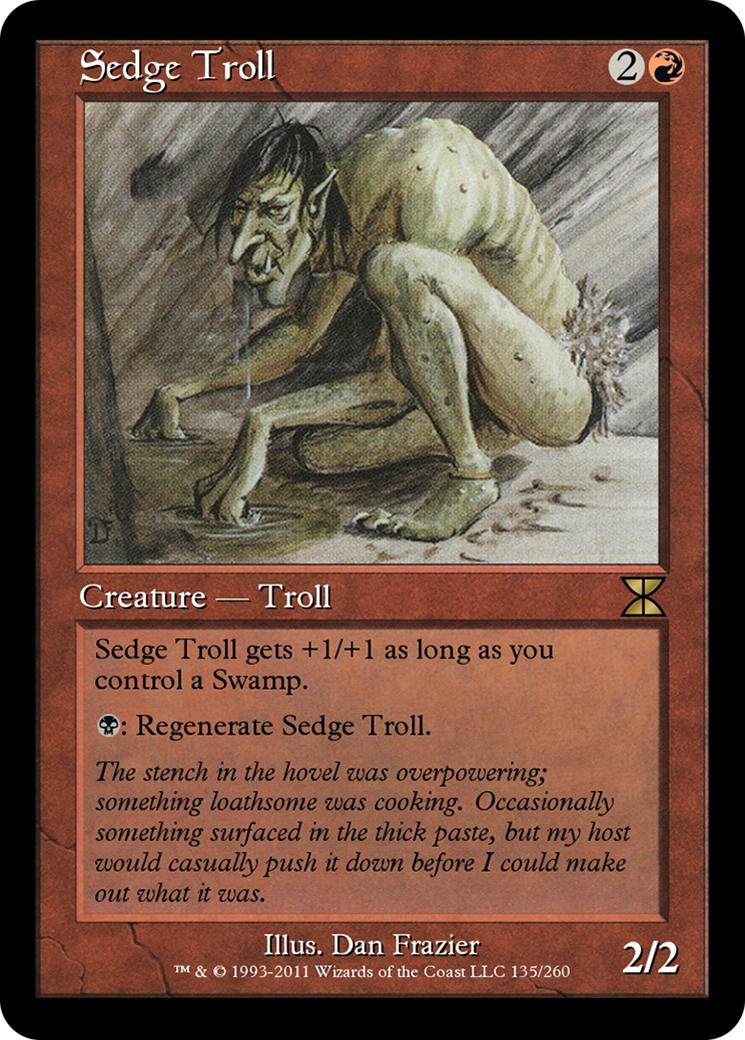 Image of Sedge Troll (ME4-135) - Masters Edition IV