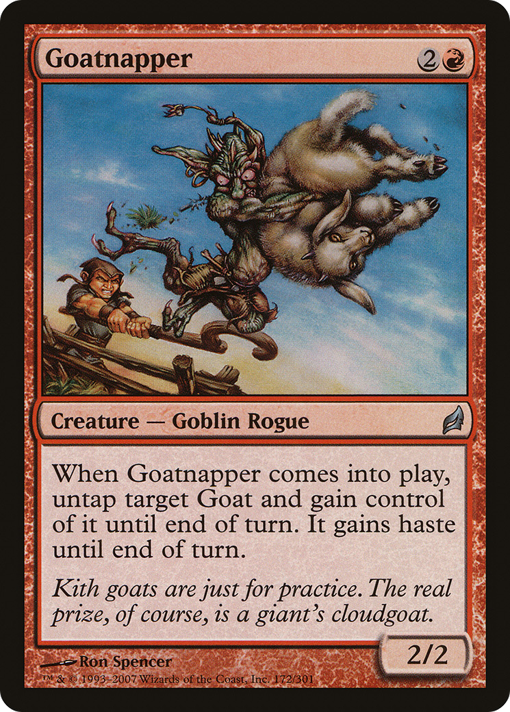Image of Goatnapper (LRW-172) - Lorwyn