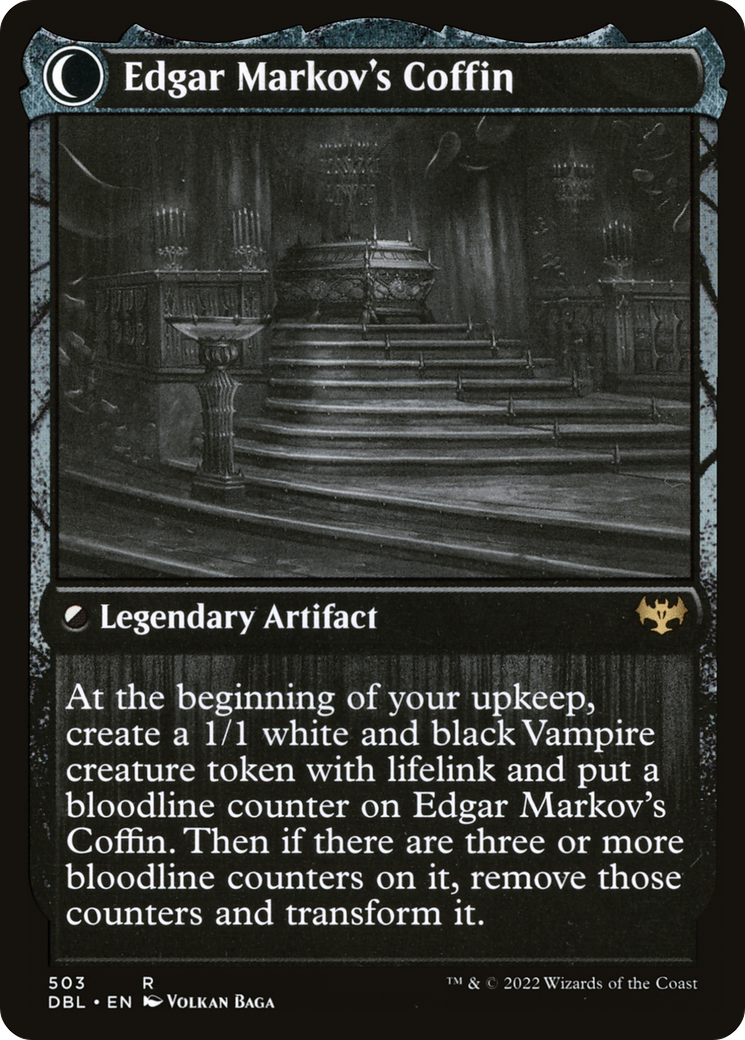 Image of Edgar, Charmed Groom (DBL-503) - Innistrad: Double Feature: (Double Faced Transform) Foil