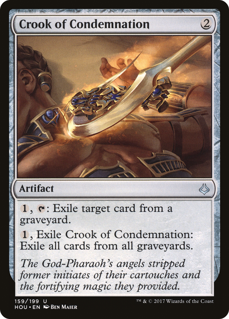 Image of Crook of Condemnation (HOU-159) - Hour of Devastation Foil