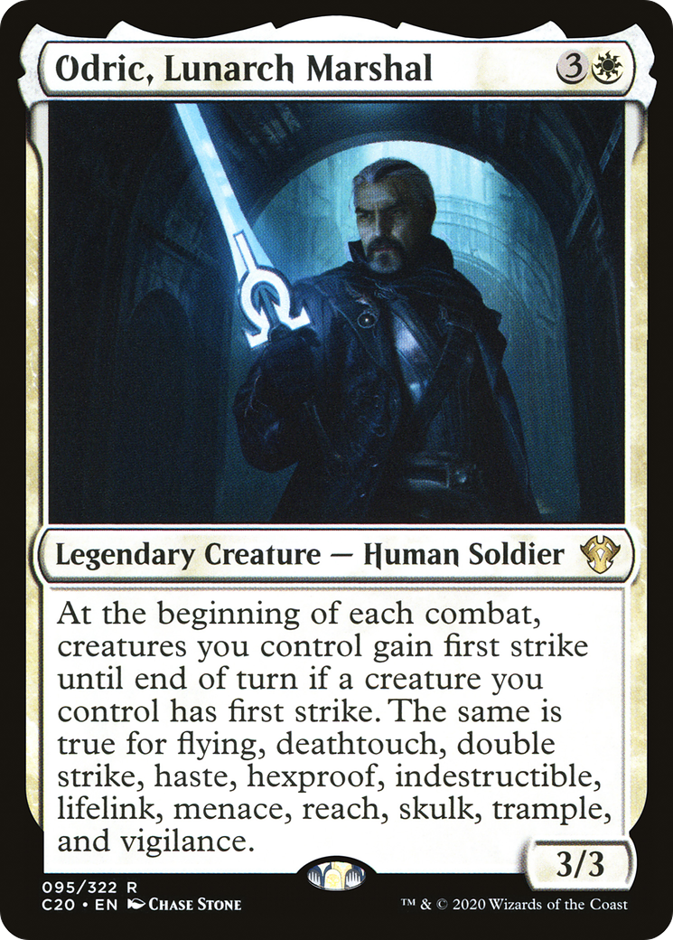 Image of Odric, Lunarch Marshal (C20-095) - Commander 2020