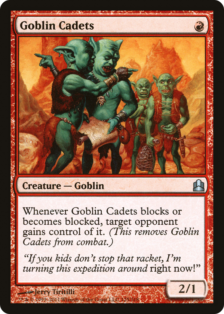 Image of Goblin Cadets (CMD-125) - Commander 2011