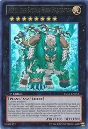 Image of Alsei, the Sylvan High Protector (LVAL-EN052) - Legacy of the Valiant Unlimited