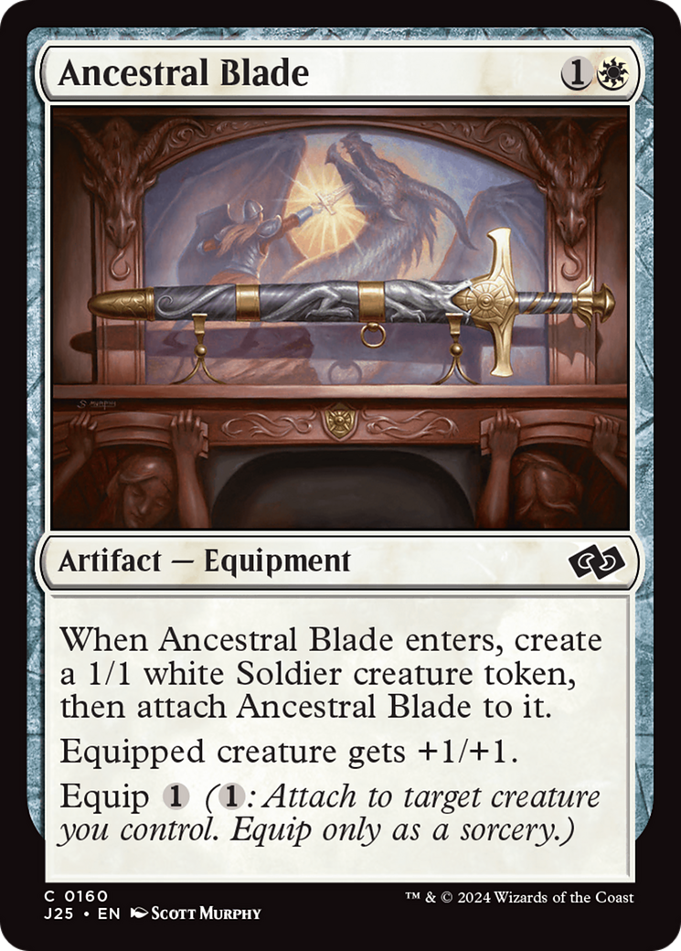 Image of Ancestral Blade (J25-160) - Foundations Jumpstart