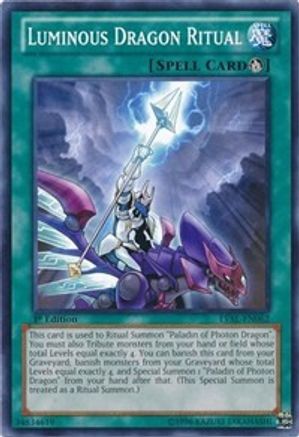 Image of Luminous Dragon Ritual (LVAL-EN062) - Legacy of the Valiant Unlimited