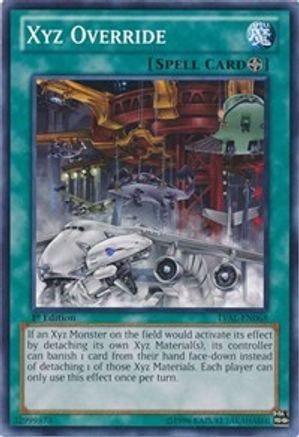 Image of Xyz Override (LVAL-EN068) - Legacy of the Valiant Unlimited