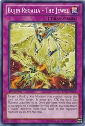 Image of Bujin Regalia - The Jewel (LVAL-EN075) - Legacy of the Valiant Unlimited