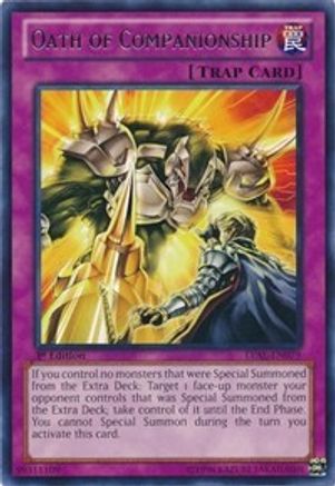 Image of Oath of Companionship (LVAL-EN079) - Legacy of the Valiant 1st Edition
